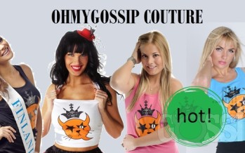 „Ohmygossip Couture” fashion galleries embellishing the front pages of distinguished Finnish newspapers