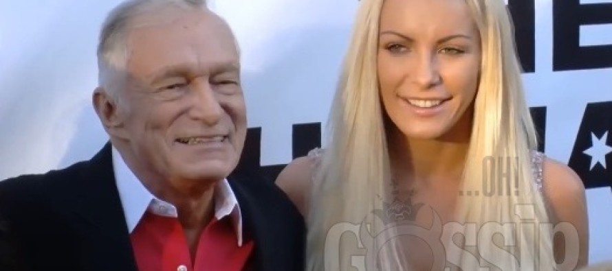 Hugh Hefner, Crystal Harris reunited at Playboy mansion?