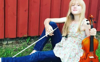 ESTONIAN-born 11-year-old violinist Estella Elisheva captivates world music classics